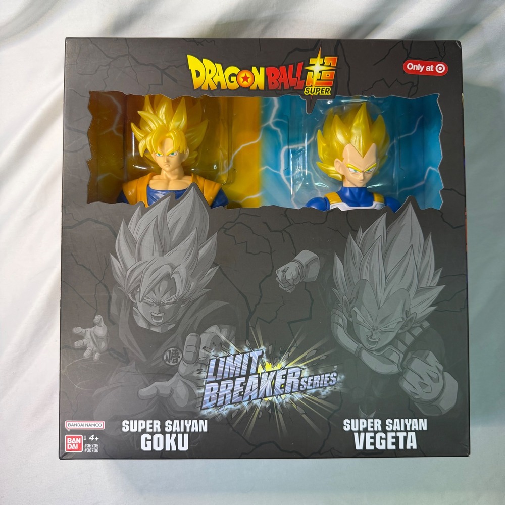 Bandai Dragon Ball Super Limit Breaker Super Saiyan Goku & Vegeta 2-Pack Target